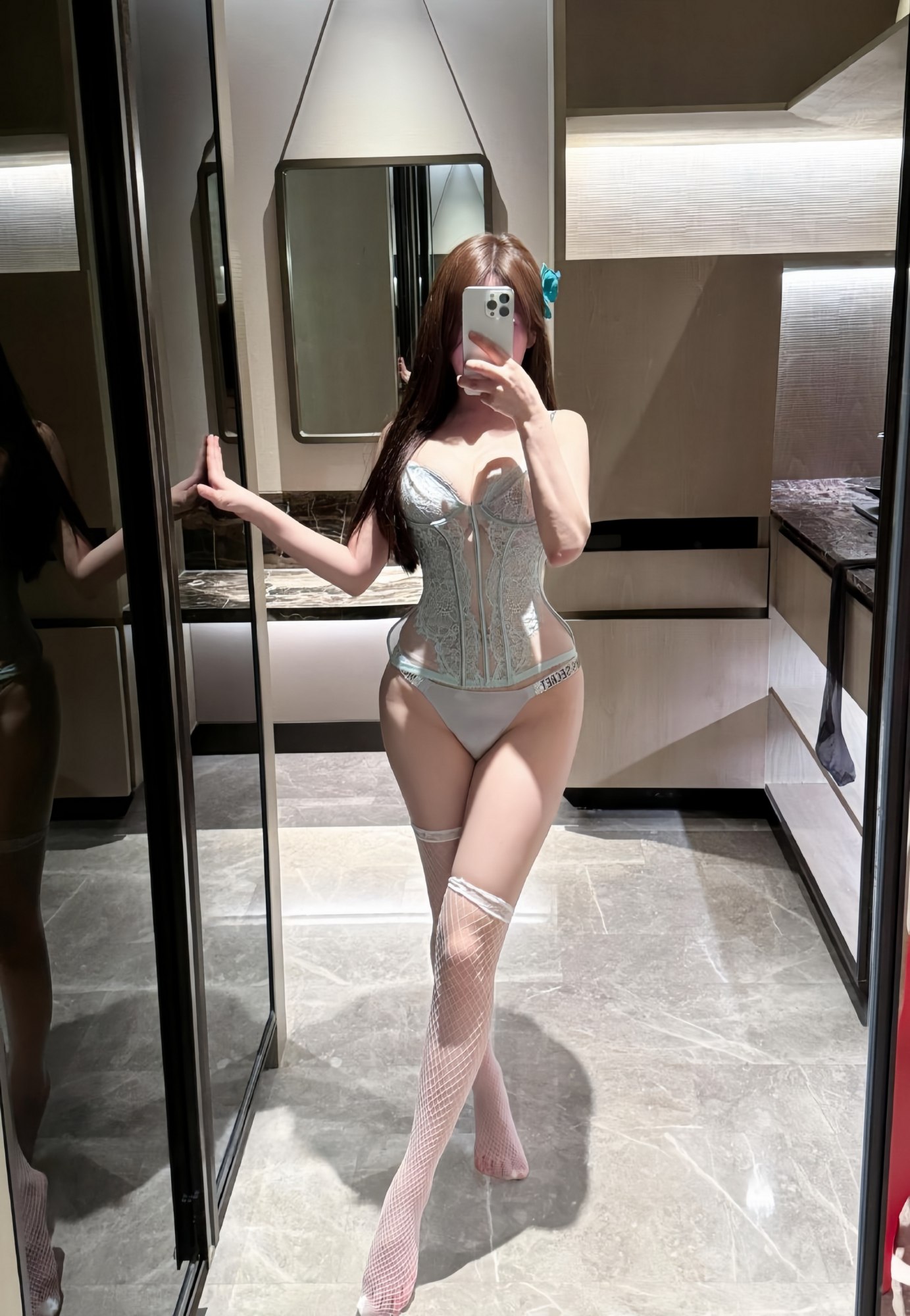 #微密圈 奔跑的晶骡儿 - 性感情趣蕾丝