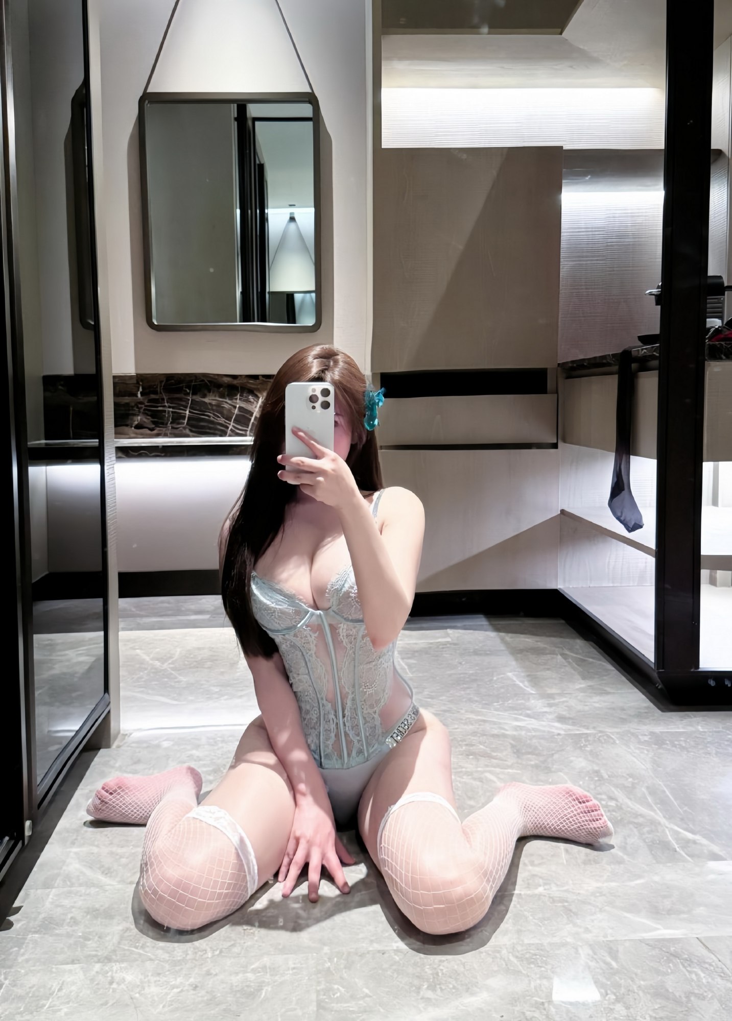 #微密圈 奔跑的晶骡儿 - 性感情趣蕾丝